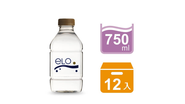 ELO 氧生水 1箱 (12 X 750 ml) ELO Water